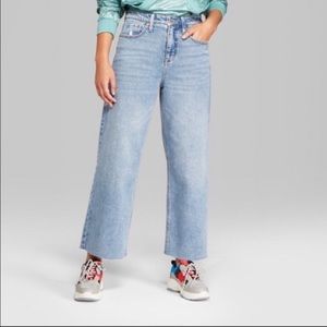 Wild Fable High Rise Skater Jeans Wide Leg size 2